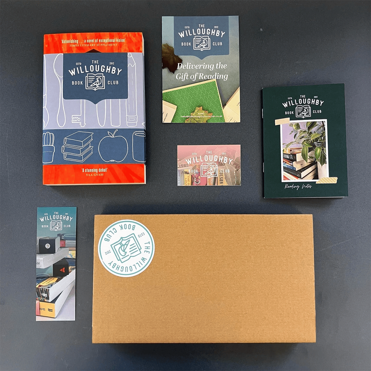 The Willoughby Book Club Subscription Box